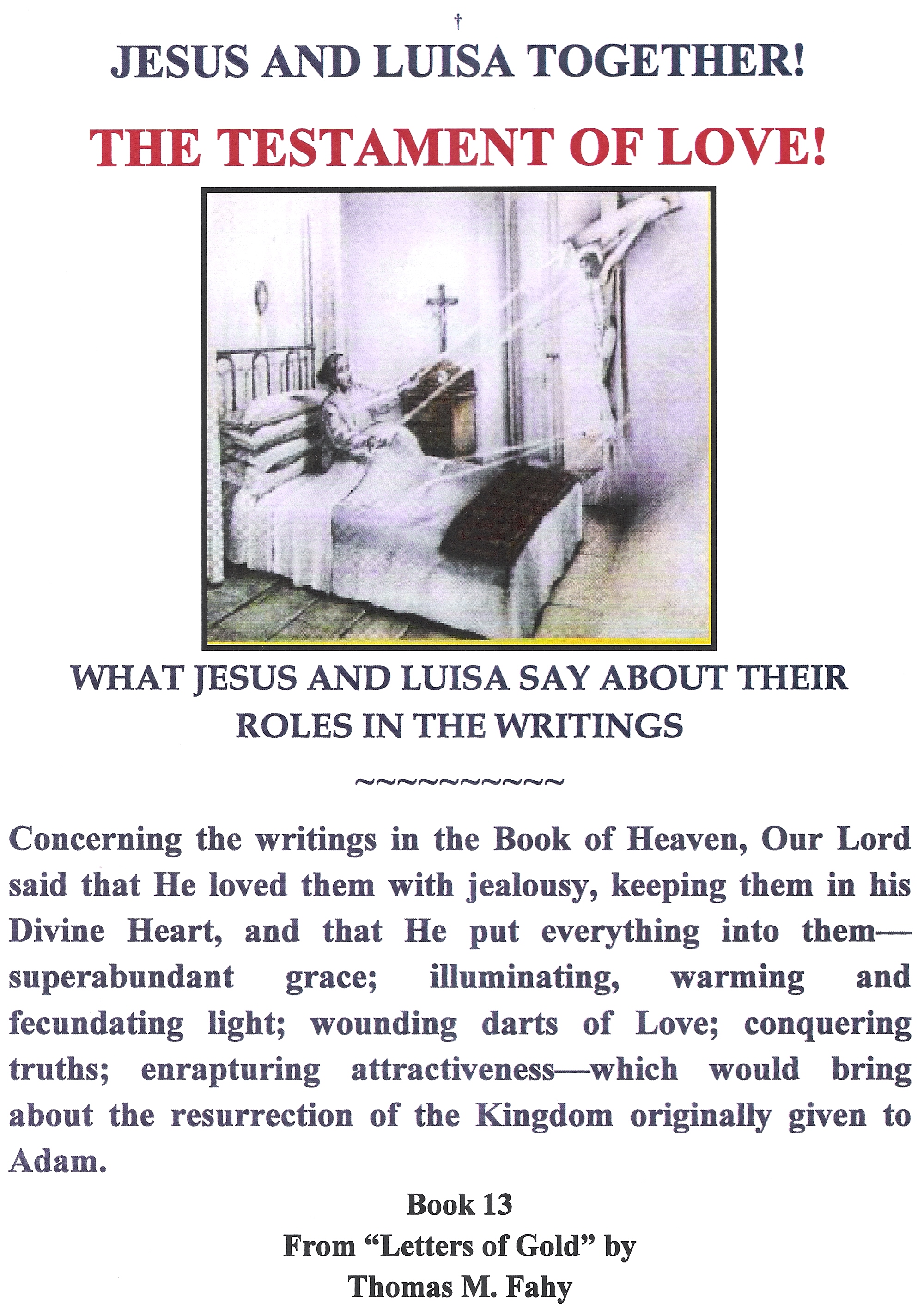 Jesus and Luisa Together Jesus and Luisa Together